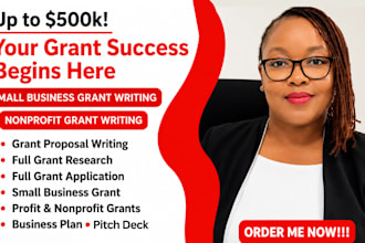 prepare a complete business plan for startups, loans, grant proposal, and pitch