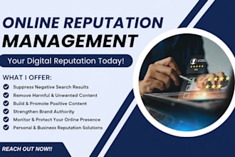 do online reputation management service to handle and manage brand reputation