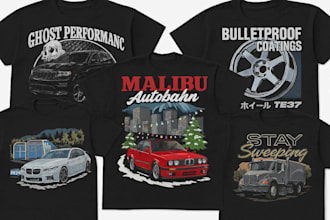 design 90s vintage racing car t shirt graphic