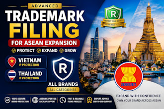 do advanced trademark filing for asean expansion in vietnam thailand all brands