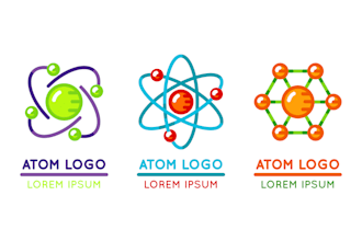 make a modern particle cricle neuro logo