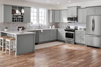 design kitchen cabinet 3d render