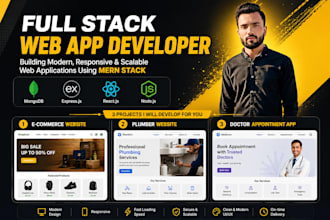 full stack mern website development