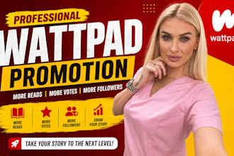 viral promotion for your wattpad story, comic book, novel