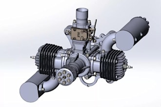 design aircraft engine,uav propulsion cad,auroplane engine parts,gearbox,autocad
