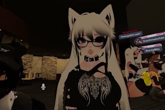 create, fix, edit and rig 3d vrchat avatar model, 3d  furry avatar, vtuber, mmd