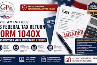 amend your US federal tax return, form 1040x, and recover your missed irs refund