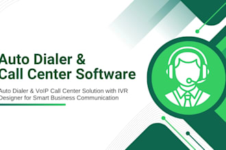 setup callcenter, vicidial, autodialer and press1 software with IVR power dialer