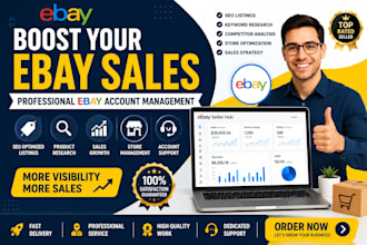 boost your ebay sales with expert ebay account management