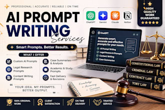 create professional chatgpt and ai prompts
