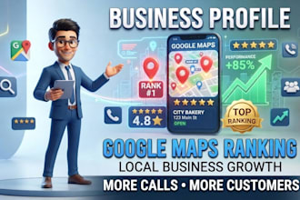 optimize, rank and grow your gbp on google maps