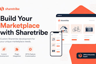 do sharetribe marketplace setup responsive design and redesign website on tribe