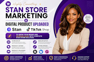 setup stan store, beacons ai, payhip, gumroad, tiktok shop, stan store marketing