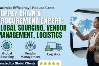 be your supply chain procurement and strategic sourcing expert