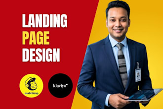 do effective high converting mailchimp landing page design
