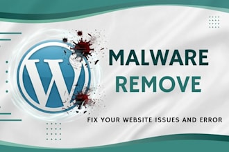 malware clean fix hacked wordpress site and setup advanced security