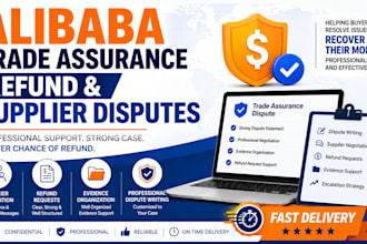 help with alibaba trade assurance refund and china supplier disputes