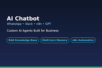 build a custom ai whatsapp or slack chatbot with n8n and gpt