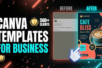 design custom canva templates for your brand kit