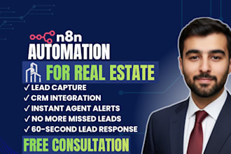 build n8n lead capture and CRM automation workflows