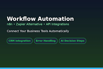 automate your business workflows using n8n