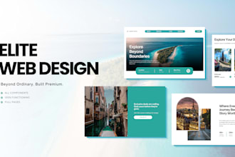 design and develop a custom saas or startup website