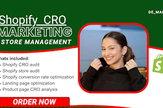 do shopify cro, shopify convertion rate optimization, shopify cro audit