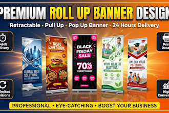retractable banner, pull up banner, retractable banner design, roll up banner