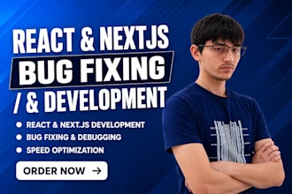 fix bugs and errors in your react or nextjs project