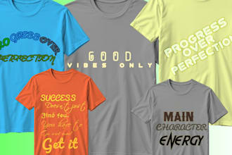 create custom  tshirt designs within 24 hours