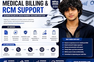 do medical billing, ar follow up and denial management