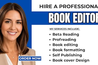 proofread, edit, format fiction novel, christian book  memoir self help editor