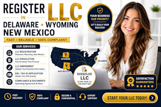 register USA llc and setup ein for resident and non resident