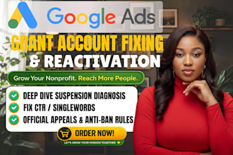 reactivate your google ad grants suspended account and fix compliance issues