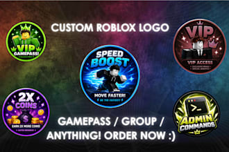 design logo for your roblox game
