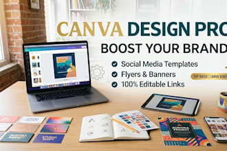 be your expert canva designer for social media and business