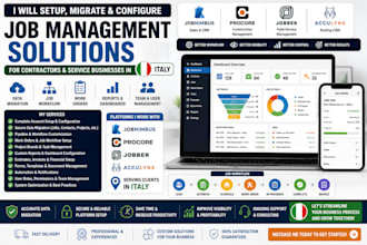 migrate data on jobnimbus setup jobnimous boards report work orders for italy