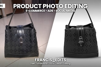 do product photo editing for amazon, shopify