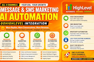 setup p2p ai appointment imessage setter crm automation in gohighlevel