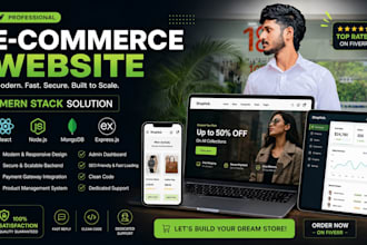 build a full stack react ecommerce website