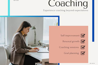 be your mindset and productivity coach for stress and goal planner