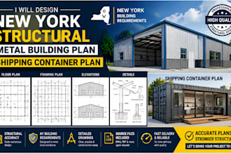 design new york structural metal building plan shipping container plan