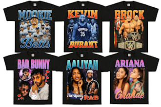 design custom vintage sportswear graphic tees and apparel