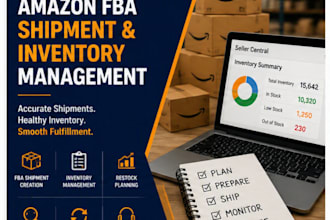 create and manage amazon fba shipments and inventory