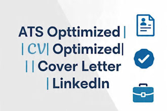 write a professional resume,CV and linkedln profile