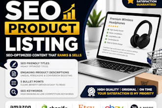 write SEO optimized product titles descriptions and keywords