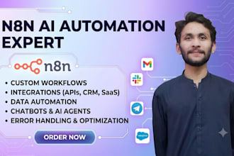 be your n8n ai automation expert and ai agent developer