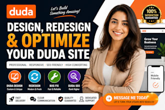 do duda website design ,redesign, duda bug fix, duda website SEO