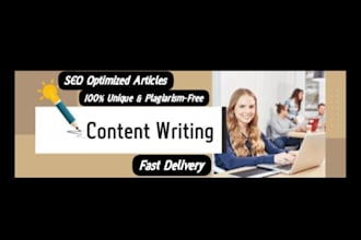 write high quality articles and blog posts