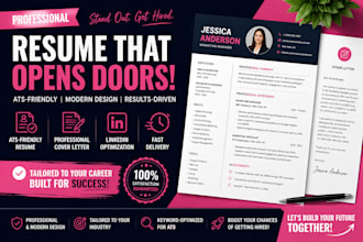 create a professional ats resume and CV